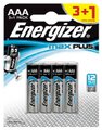 4 x bateria alkaliczna Energizer MAX Plus LR03/AAA (blister)
