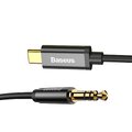 Baseus kabel audio Yiven M01 USB-C - jack 3,5 mm 1,2 m czarny