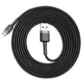 Baseus kabel Cafule USB - microUSB 2,0 m 1,5A szaro-czarny