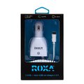 Ładowarka USB samochodowa Roxa kabel micro USB +  2 gniazda USB 4,8A