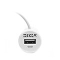 Ładowarka USB samochodowa Roxa kabel micro USB + gniazdo USB 2,4A