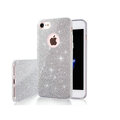 Nakładka Glitter 3w1 do iPhone XR srebrna