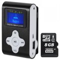 Odtwarzacz MP3 Quer LCD KOM0742 + karta microSD 8GB Goodram