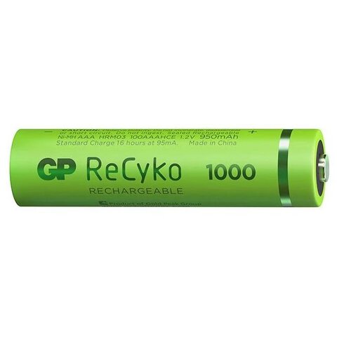 Akumulatorki AAA / R03 GP ReCyko 1000 Series Ni-MH 950mAh (4 sztuki)
