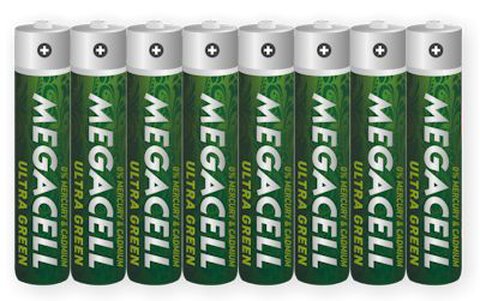 Baterie Megacell Ultra Green R03 AAA (taca)