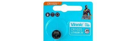 Bateria litowa Vinnic CR1025 (1 sztuka)