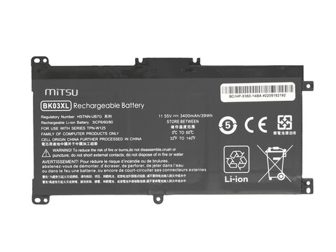 Bateria Mitsu do HP Pavilion X360 14-BA 916811-855