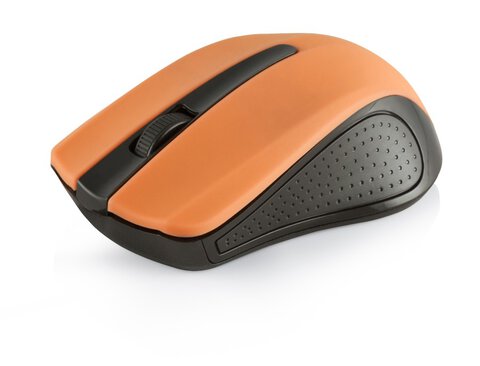 Mysz optyczna bezprzewodowa 2,4GHz Modecom MC-WM9 pomarańczowa