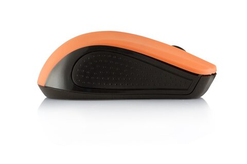 Mysz optyczna bezprzewodowa 2,4GHz Modecom MC-WM9 pomarańczowa