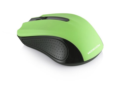 Mysz optyczna bezprzewodowa 2,4GHz Modecom MC-WM9 zielona