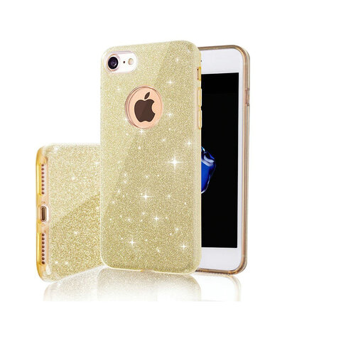 Nakładka Glitter 3w1 do iPhone 6 / 6s złota