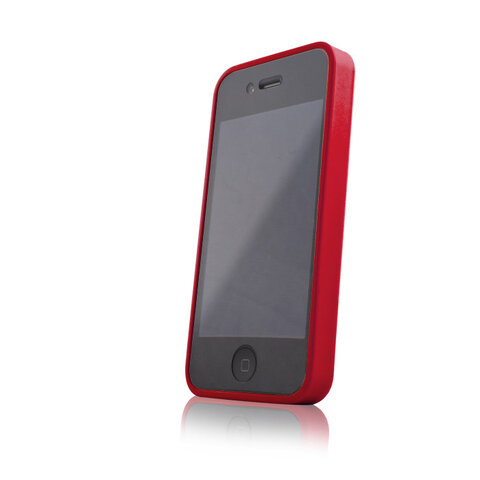 Nakładka Hybrid (CASE + BUMPER) do Apple iPhone 4 / 4S czerwony