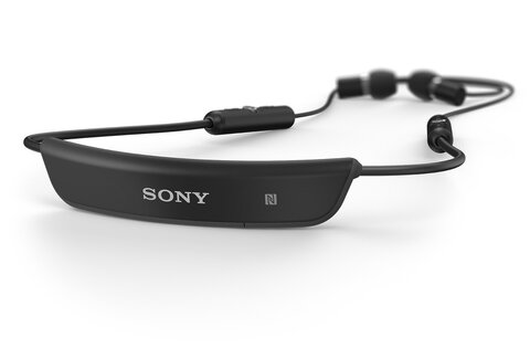 Bezprzewodowe Słuchawki stereofoniczne Bluetooth Sony SBH80 czarne