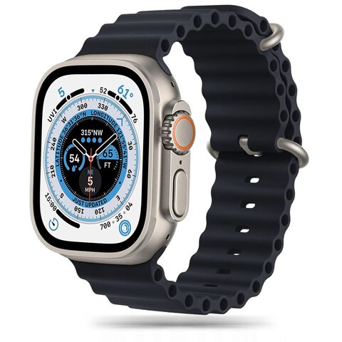 Pasek Tech-Protect ICONBAND PRO do Apple Watch 4 / 5 / 6 / 7 / 8 / SE / Ultra (42 / 44 / 45 / 49 mm) czarny