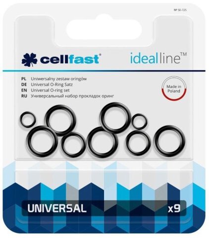 Zestaw oringów Cellfast Ideal 9 sztuk