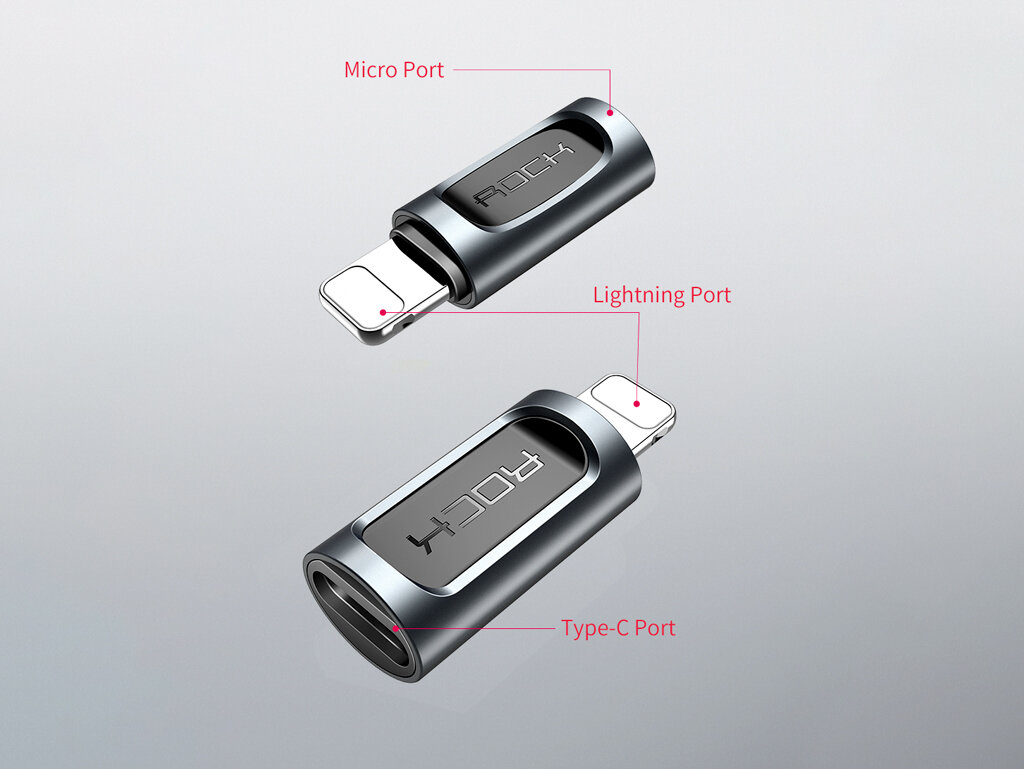 adapter - złącza USB-C - Lightning