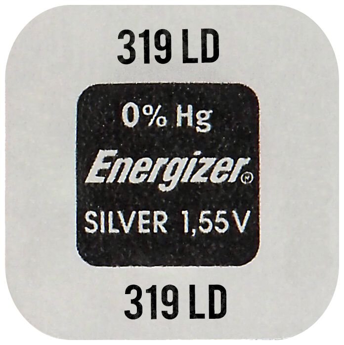 Bateria srebrowa Energizer 319