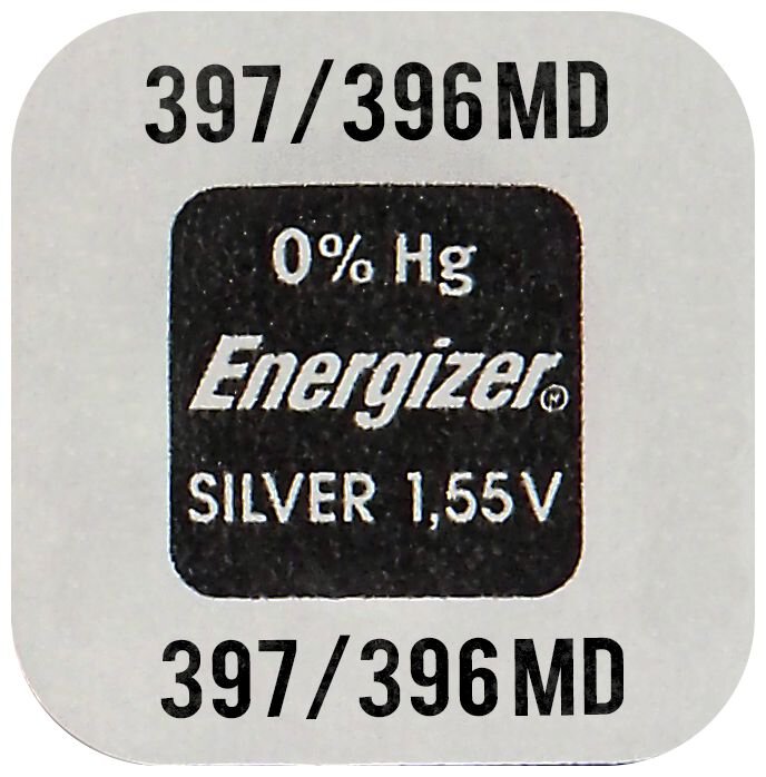 Bateria srebrowa Energizer 397
