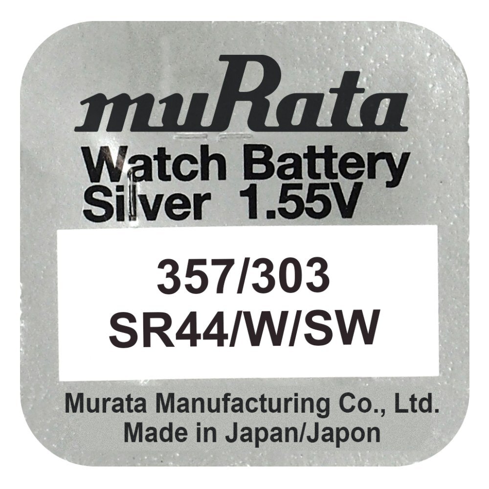 Bateria srebrowa Murata 357