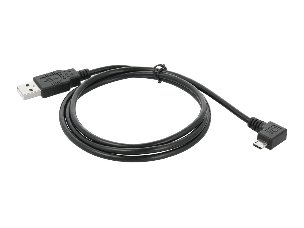 Kabel USB - microUSB czarny Movano