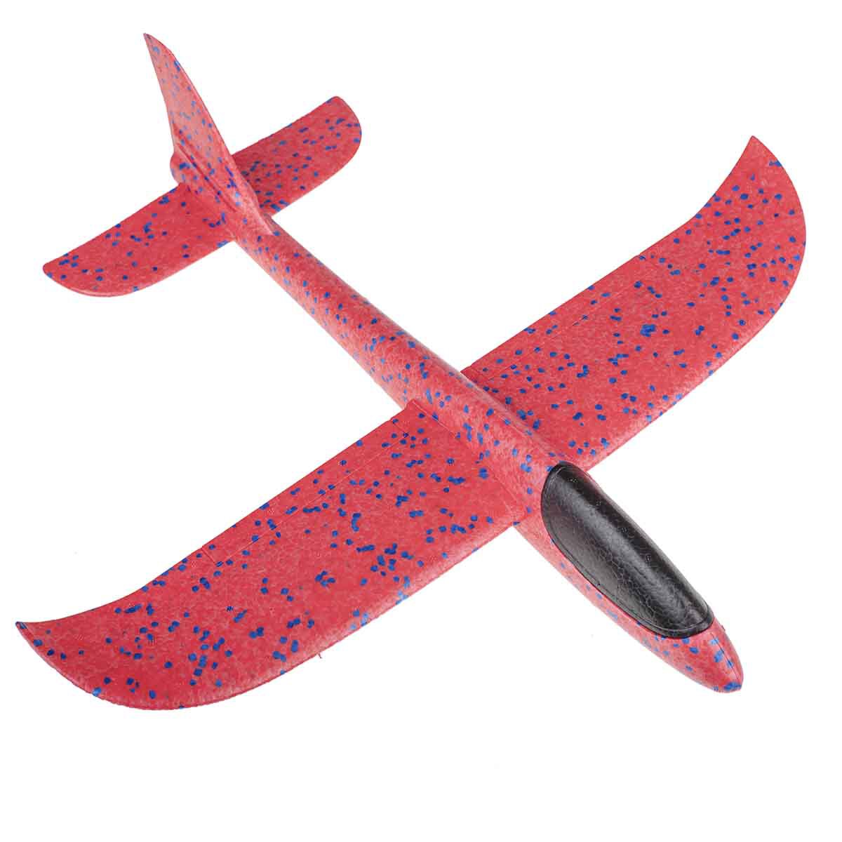 Samolot styropianowy - czerwony