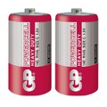 2 x bateria cynkowo-węglowa GP PowerCell R14 C (taca)