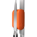 Podwójny uchwyt magnetyczny do noży pomarańczowy