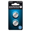 2x bateria litowa mini everActive CR2025