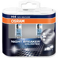 2x Osram H4 NightBreaker UNLIMITED + 110% światła (duo pack)