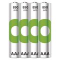 4 x akumulatorki AAA / R03 Ni-MH GP ReCyko 850mAh