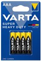 4 x bateria cynkowo-węglowa Varta Superlife R03 AAA (blister)