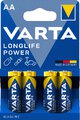 4 x Varta Longlife Power LR6/AA 4906 (High Energy)