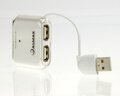 4-portowy mini Hub USB Asmax