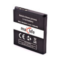 Bateria MaxLife do Sony Ericsson K850i 1250 mAh Li-Ion