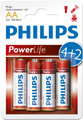 Baterie alkaliczne Philips Powerlife LR6 AA