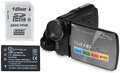 Kamera Full HD Media-Tech Trinium MT4039 + karta pamięci SDHC Goodram 16GB class 10 + akumulator NP60
