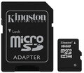 Karta pamięci Kingston micro SDHC 16GB Class 4 z adapterem SD