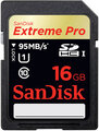 Karta pamięci SanDisk SDHC 16GB Extreme PRO 95MB/s UHS-I
