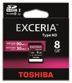 Karta pamięci Toshiba SDHC 8GB Exceria Type HD