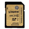 Kingston SDXC 64GB Ultimate class 10 UHS-I