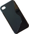 Nakładka (Back Cover) "S-Case" iPhone 4/4s solid black