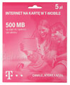 Starter T-Mobile Internet na Kartę 500 MB 5zł