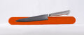 Zestaw stalowy nóż uniwersalny Tojiro Pro 15 cm + pomarańczowa listwa magnetyczna