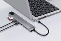 Adapter 8w1 Media-Tech MT5046 Hub USB-C to USB 3.0 + USB 2.0 + HDMI + USB-C + USB-C PD + microSD, SD + RJ45