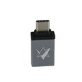 Adapter Skystars OTG USB-C USB 3.0 szary