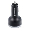 adowarka samochodowa USB QC 3.0 + 2x Typ C PD CC69-2C1A (Total 191W)