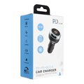 adowarka samochodowa USB QC 3.0 + 2x Typ C PD CC69-2C1A (Total 191W)