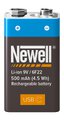 Akumulator Newell 9 V USB-C 500 mAh