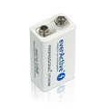 Akumulatorek 6F22/9V everActive Li-ion 550 mAh Professional +Lithium + micro USB