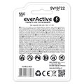 Akumulatorek everActive 6F22/9V Li-ion 550 mAh z USB TYP C